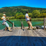 Eine Fahrt durch die Zeit: Floßfahrt auf der Drau