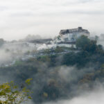 Im Nebelmeer, verzauberte Landschaft