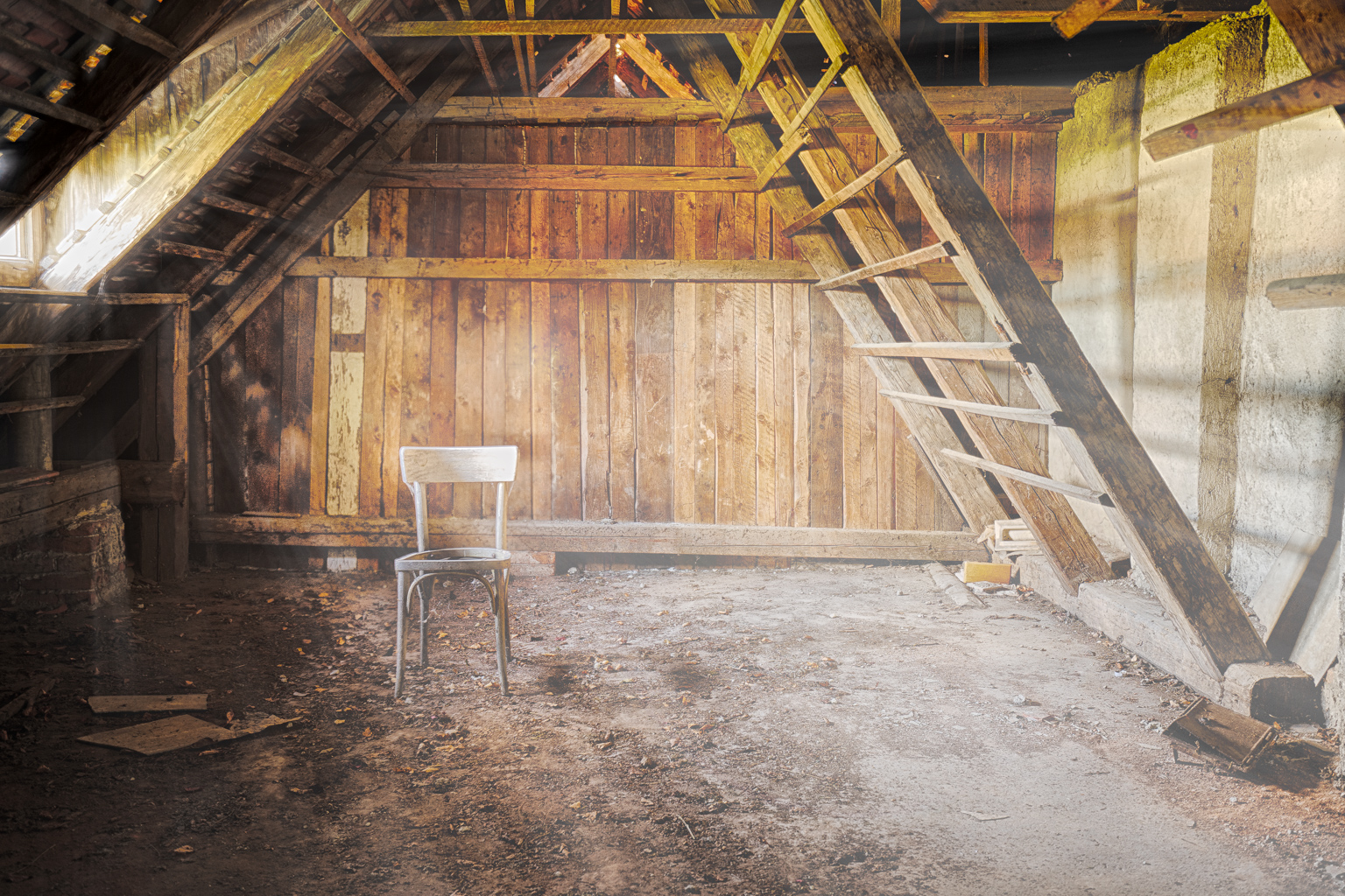 Verlassenes Bürogebäude